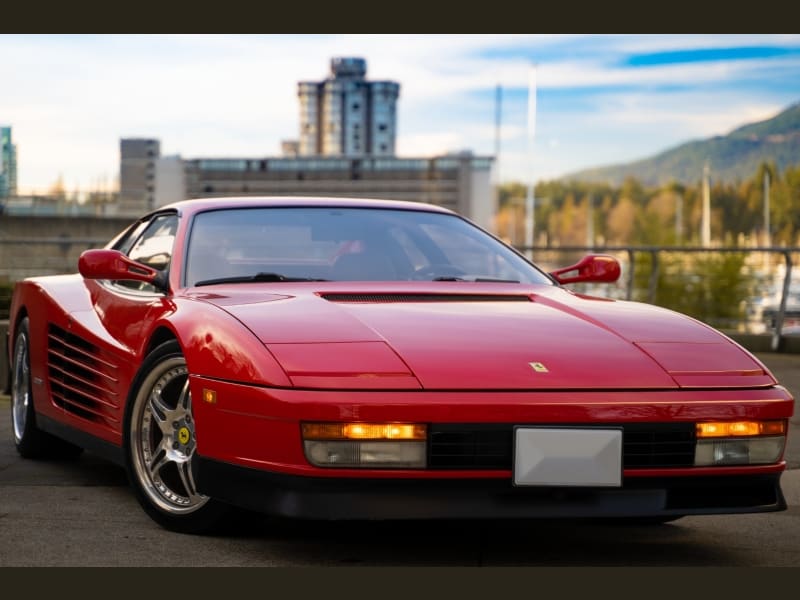 1990 FERRARI TESTAROSSA 512 – Elite Vancouver Motors